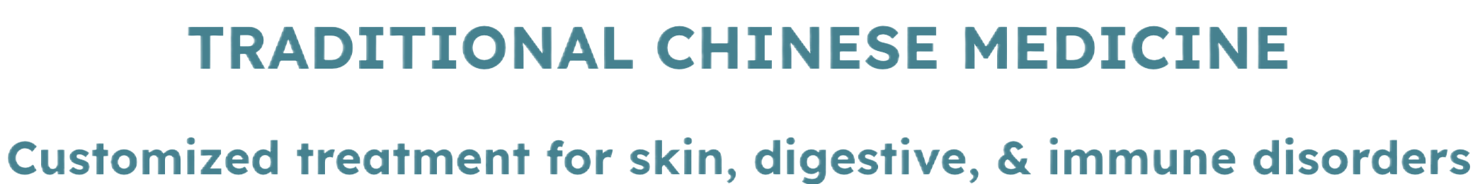 Traditional Chinese Medicine